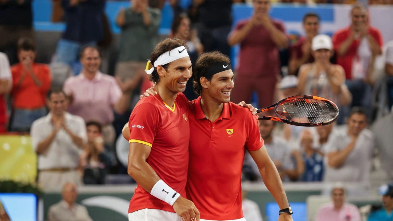 El emotivo mensaje de Alcaraz a Nadal tras ser eliminados del dobles: 'Ha sido muy especial'