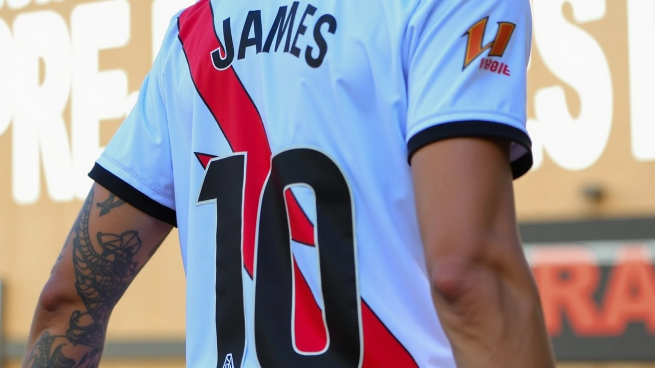 La camiseta de James Rodríguez en el Rayo Vallecano: Precio y Disponibilidad