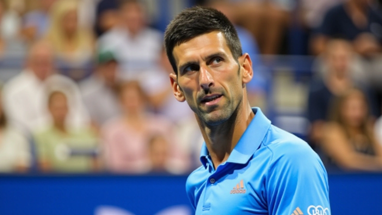 Novak Djokovic avanza en el US Open tras la retirada de Laslo Djere