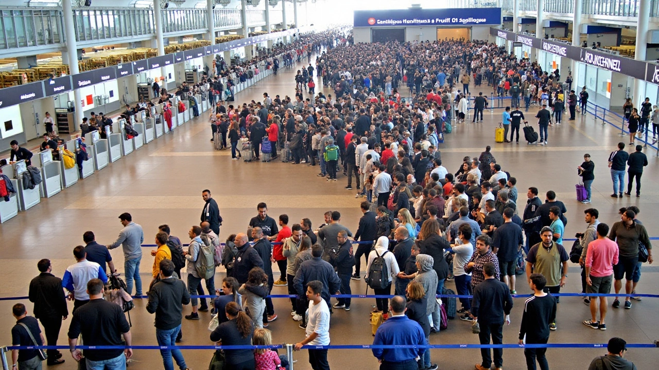 Huelga en el Aeropuerto de Santiago: ¿Serán Cancelados los Vuelos?